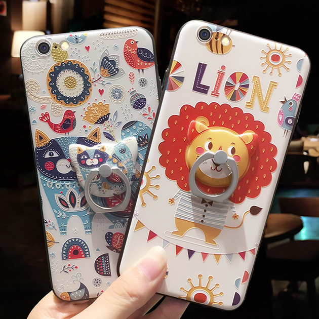 เคส iPhone XS MAX เคส iPhone X , iPhone 7 , 8 Plus พร้อมแหวน